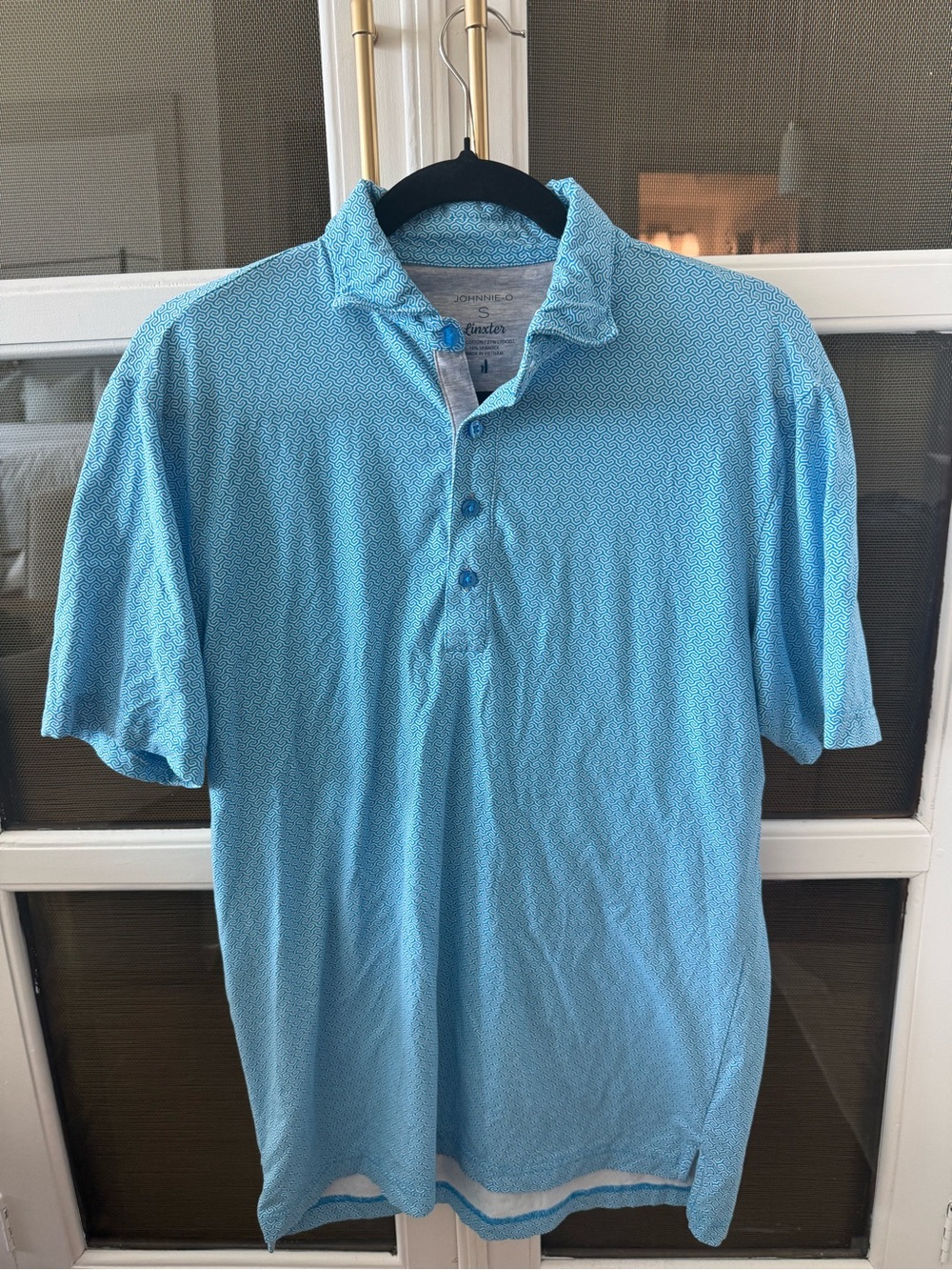johnnie-O Light Blue Men's Polo Shirt